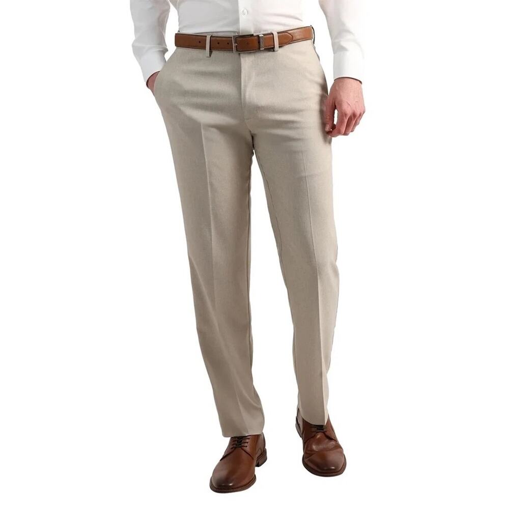 Kenneth Cole Men’s Slim Fit Dress Pants Stretch Waist Comfort size 30Wx30L NWT